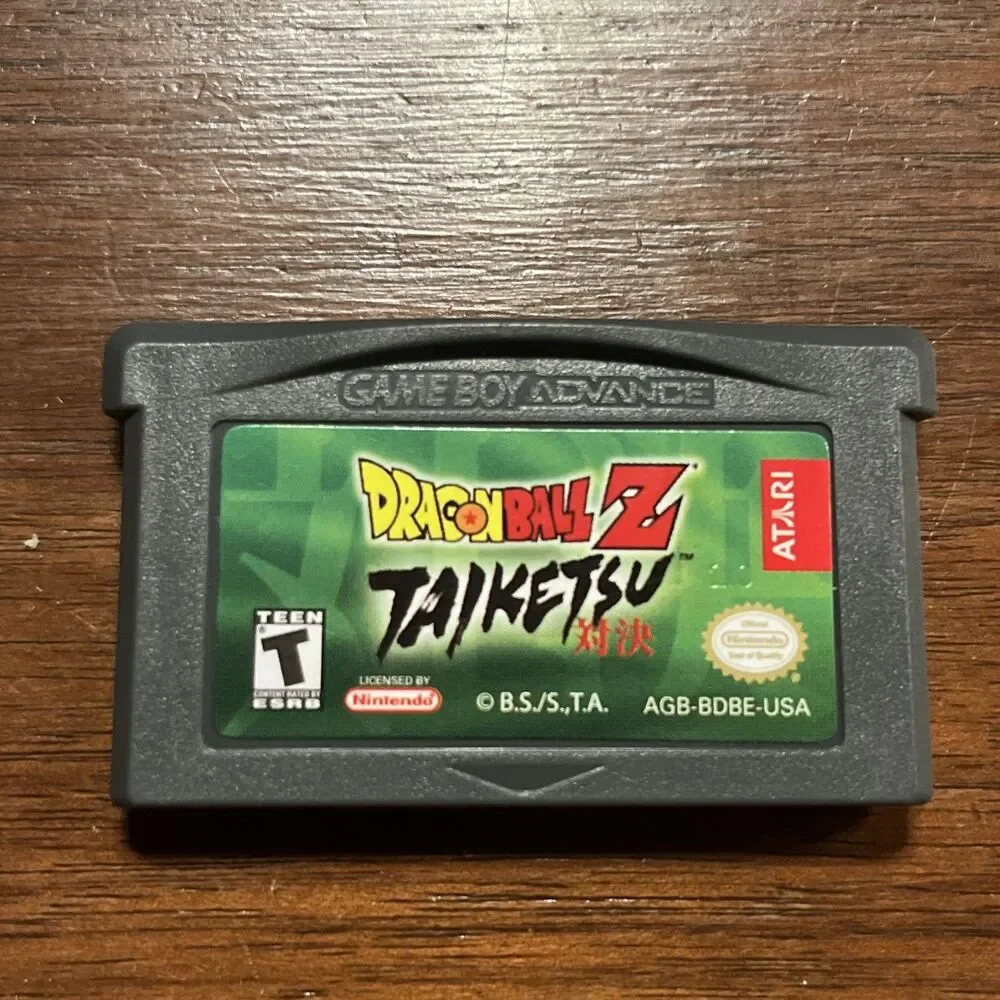 Dragon Ball Z Taiketsu Nintendo Game Boy Advance Video Game - game only